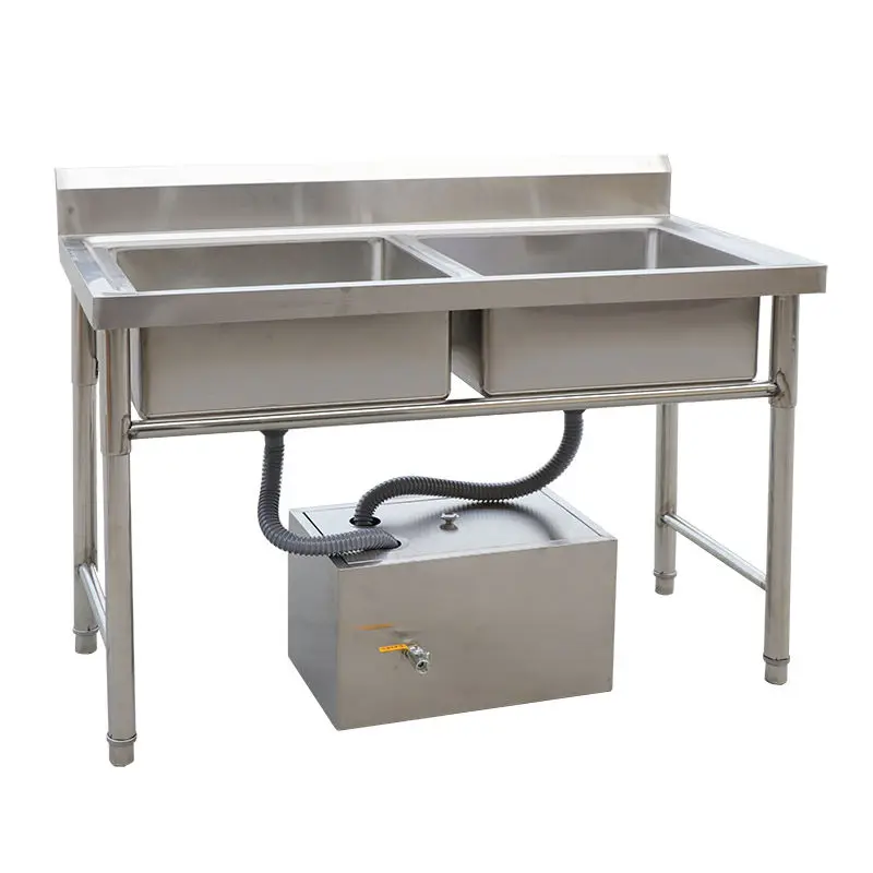 Commercial Kitchen Grease Interceptor - -New Arrival Stainless Steel Oil Water