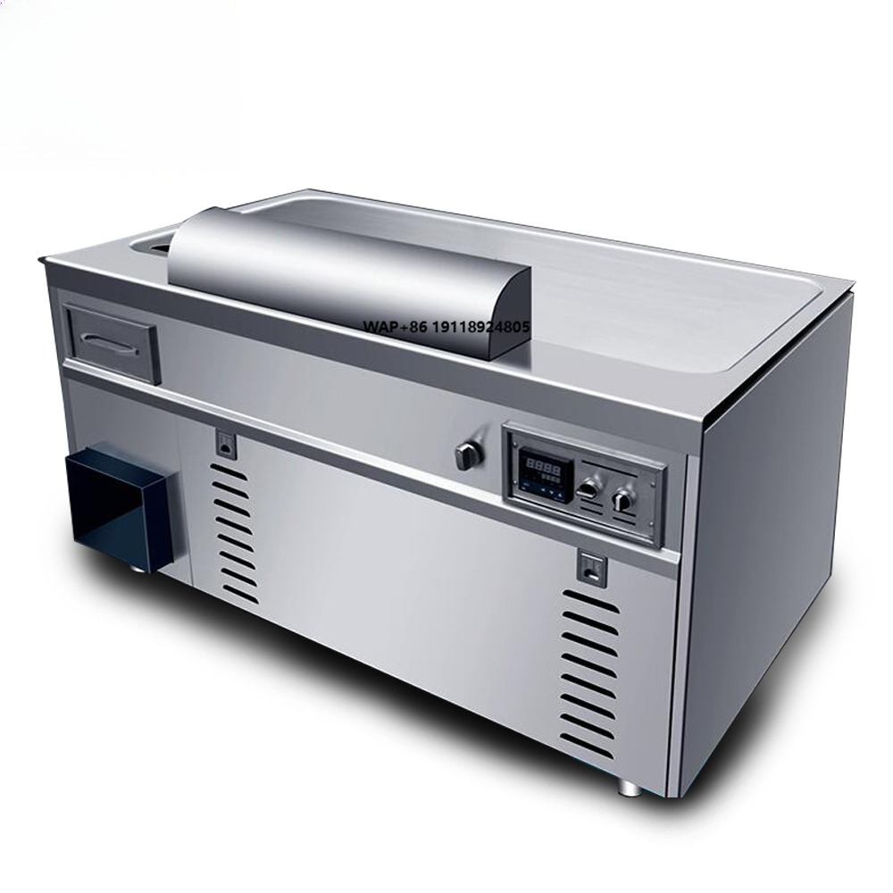 Teppanyaki Grill Table - Japanese Commercial Restaurant Yakiniku Table Grill