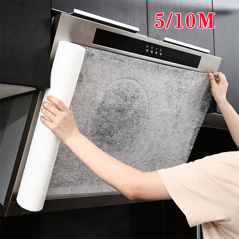 Commercial Kitchen Hood - 5/10M Disposable Hood Oil Filter Paper