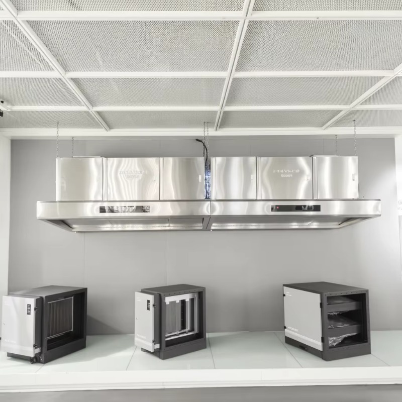 Commercial Kitchen Hood - Commercial Customizable 201Stainless Steel 98% Kitchen