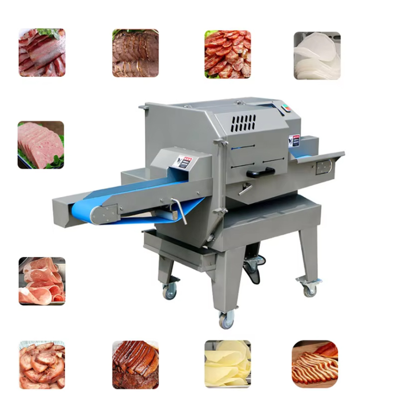 300KG/H Automatic Sliced Pork  - огляд і ціна Meat Slicer Machine