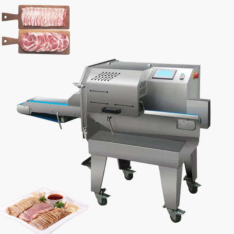 300KG/H Automatic Sliced Pork  - огляд і ціна Meat Slicer Machine