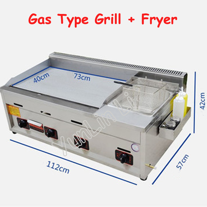 Commercial Gas Griddle Teppany - огляд і ціна Teppanyaki Grill Table