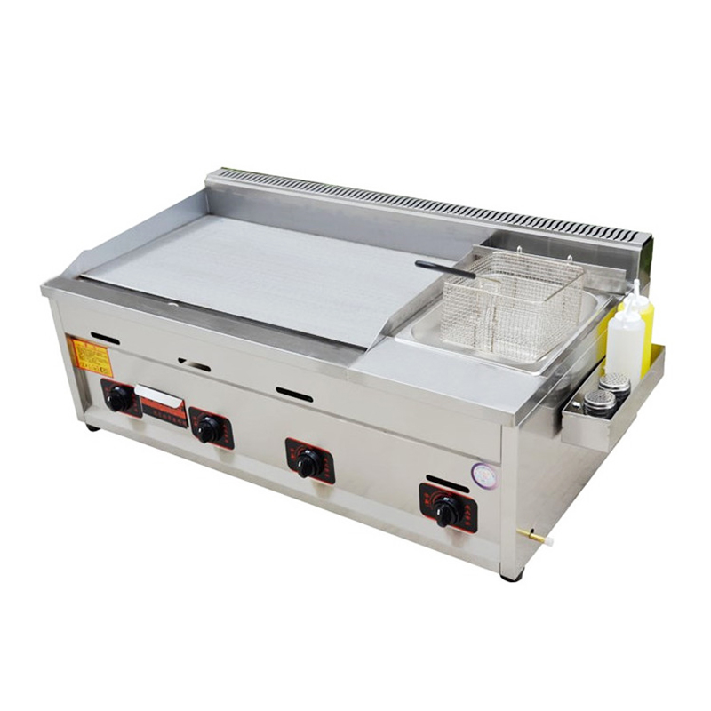 Commercial Gas Griddle Teppany - огляд і ціна Teppanyaki Grill Table