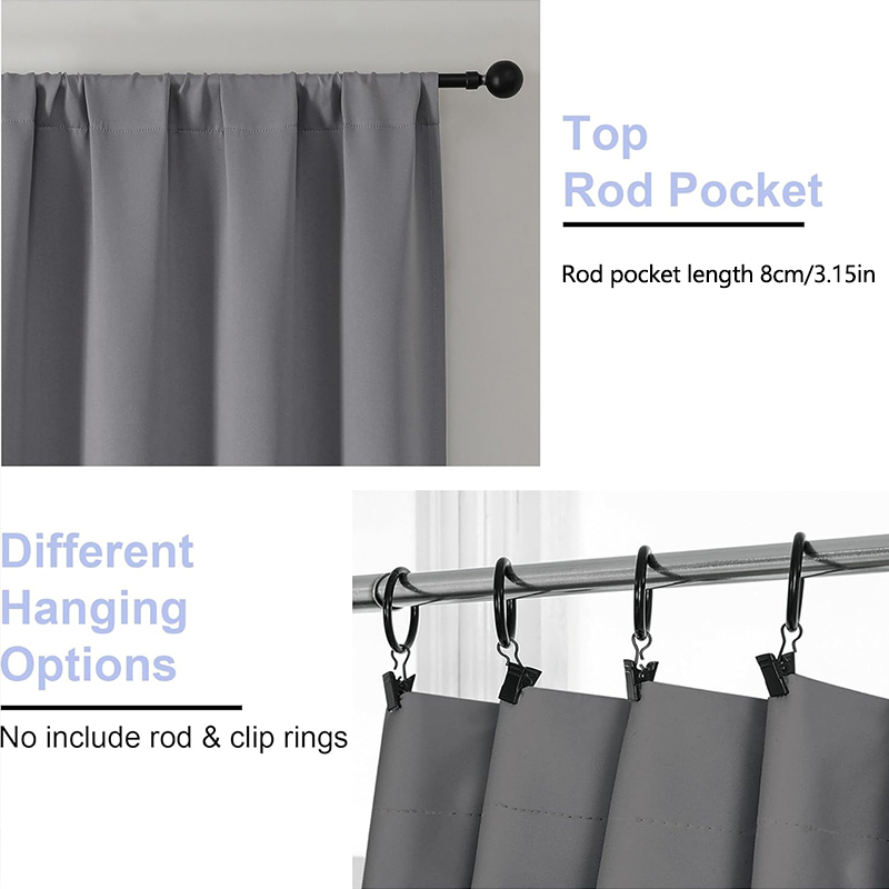 1pc 100% Blackout Curtain with - огляд і ціна Commercial Kitchen Canopy