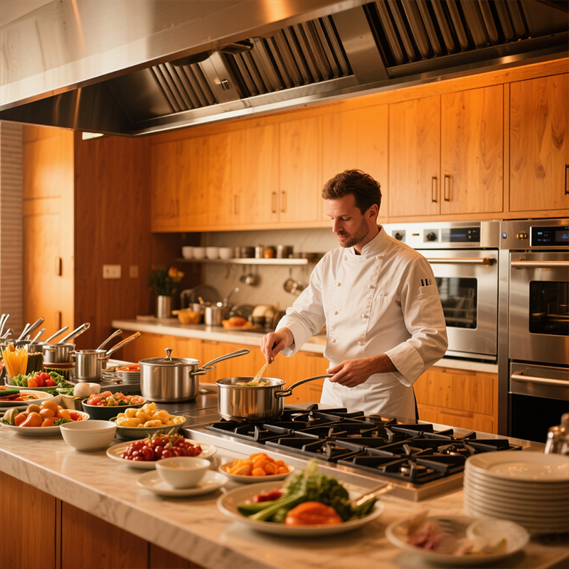 Automatic Commercial Kitchen E - огляд і ціна Range Commercial Kitchen