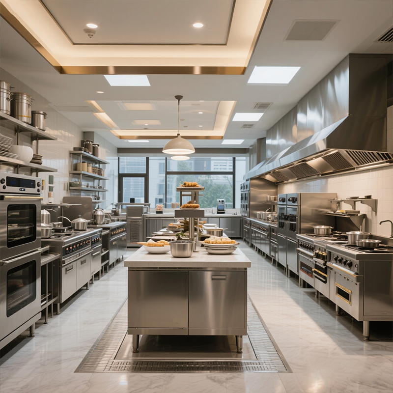 Automatic Commercial Kitchen E - огляд і ціна Range Commercial Kitchen