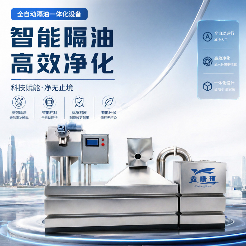 Full Automatic Grease Intercep - огляд і ціна Commercial Kitchen Grease Interceptor