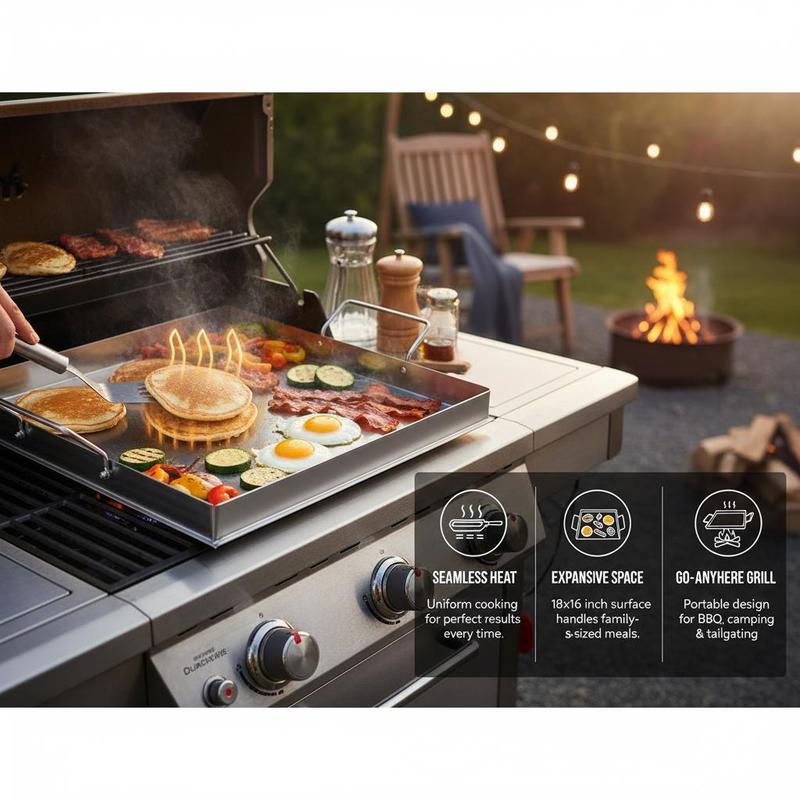 Universal Flat Top Griddle 18x - огляд і ціна Teppanyaki Grill Table