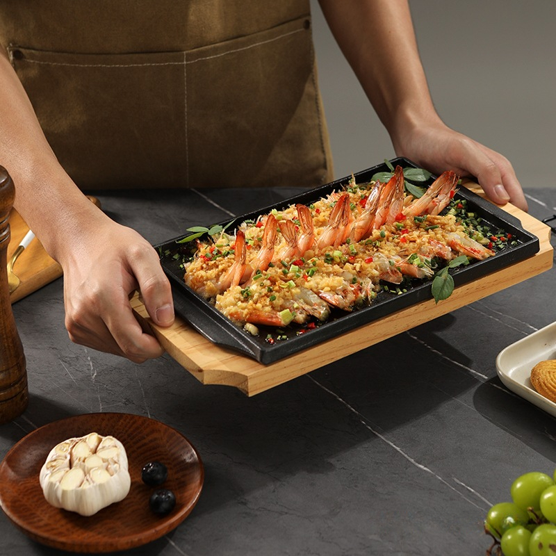 Cast Iron Rectangle Shape Rest - огляд і ціна Teppanyaki Grill Table