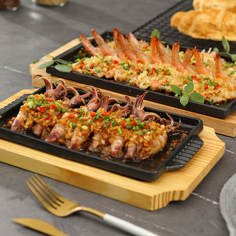 Cast Iron Rectangle Shape Rest - огляд і ціна Teppanyaki Grill Table