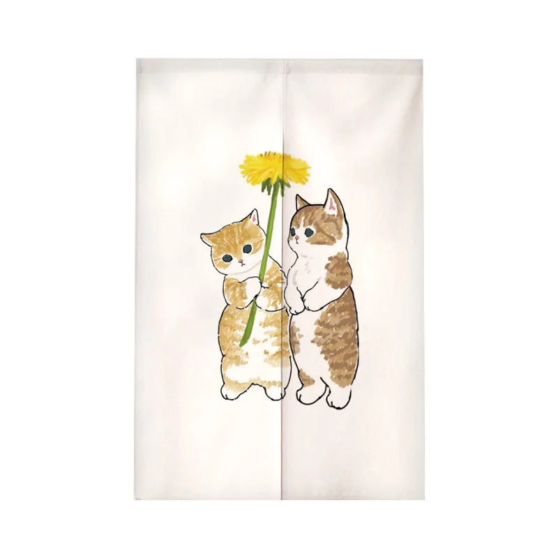 Funny Cat Japanese Door Curtai - огляд і ціна Commercial Kitchen Canopy