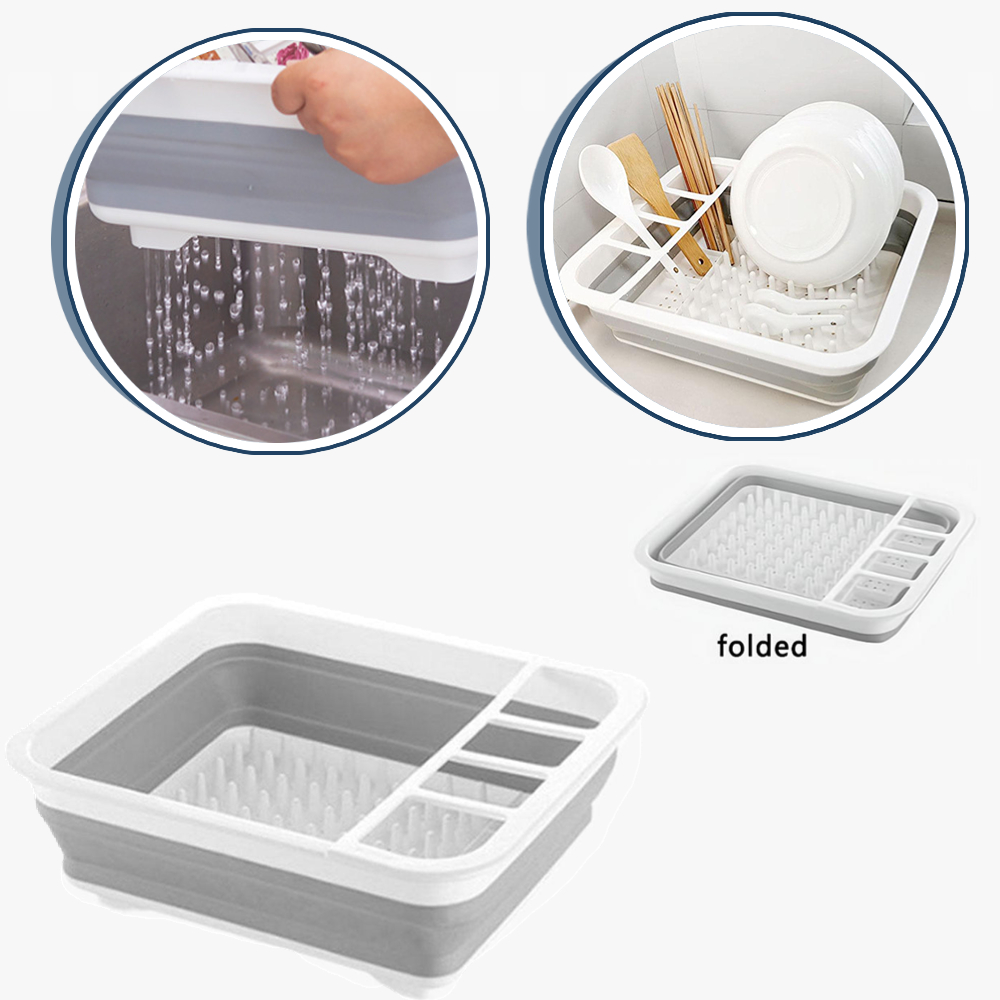 Foldable Dish Drainer Bowl Rac - огляд і ціна Commercial Kitchen Floor Drain