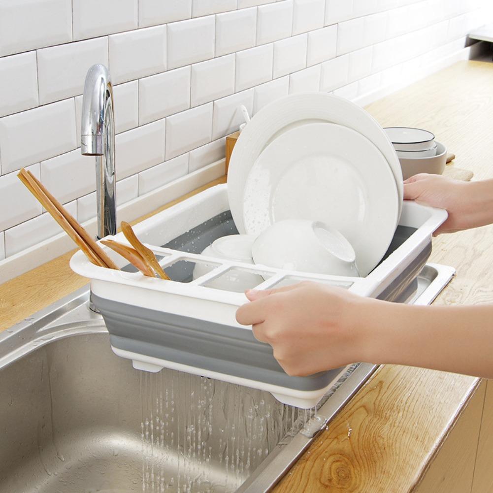 Foldable Dish Drainer Bowl Rac - огляд і ціна Commercial Kitchen Floor Drain