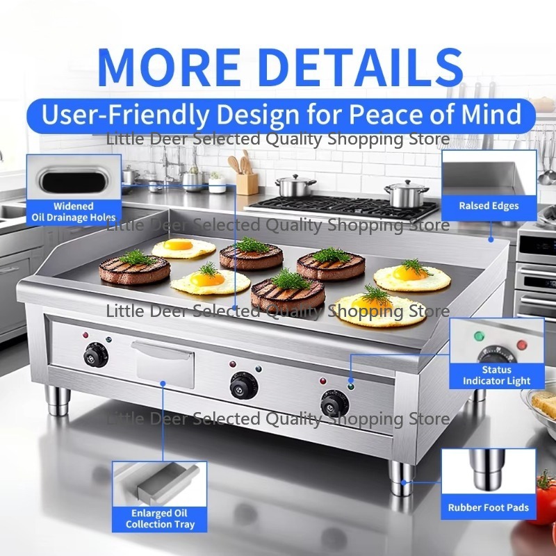 16mm Commercial Restaurant Kit - огляд і ціна Commercial Kitchen Grill