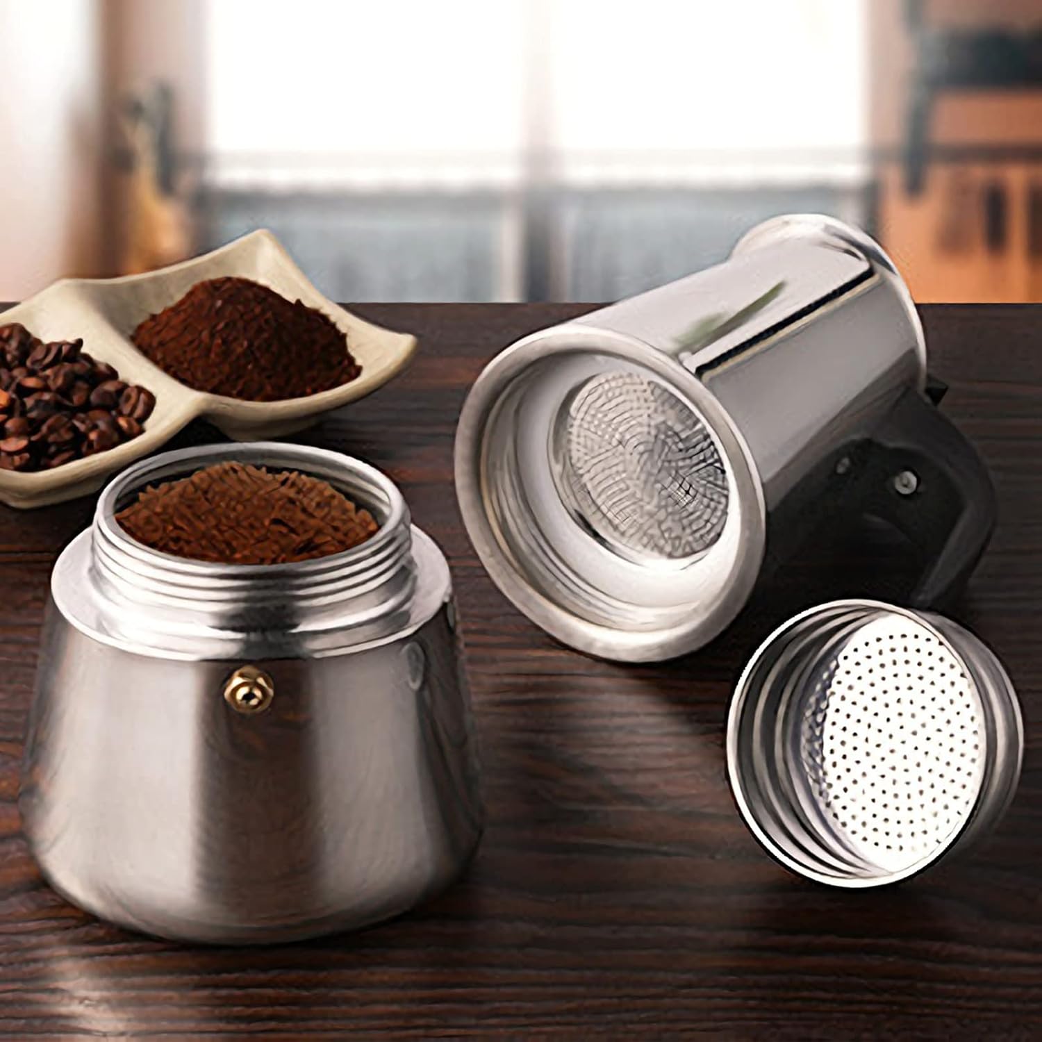 4/6/9 Cups Moka Pot Caffe Mach - огляд і ціна Commercial Espresso Machine