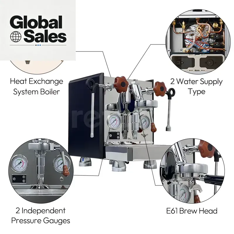 1 Group Vibration Pump Hotel C - огляд і ціна Commercial Espresso Machine
