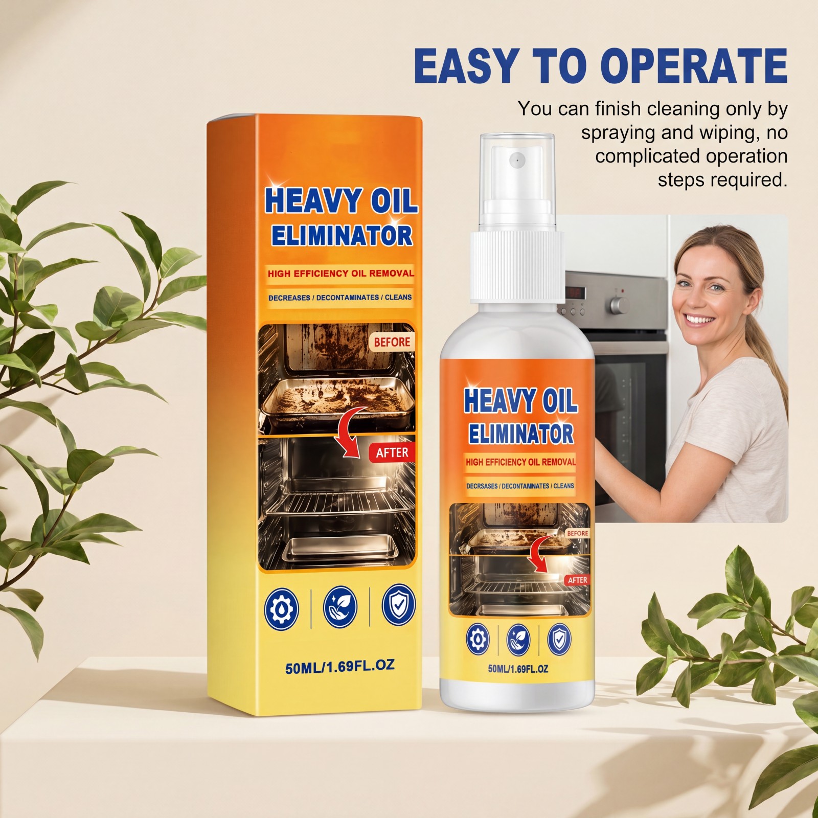 Kitchen Grease Cleaning Spray  - огляд і ціна Commercial Kitchen Hood