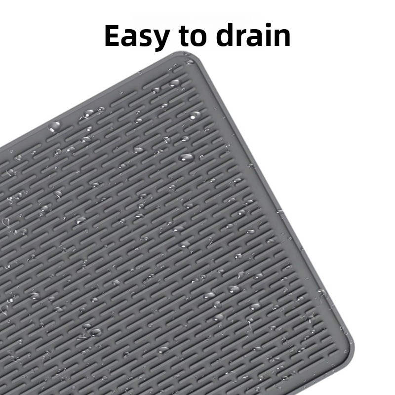 Silicone Dish Drying Mat for K - огляд і ціна Commercial Kitchen Floor Drain