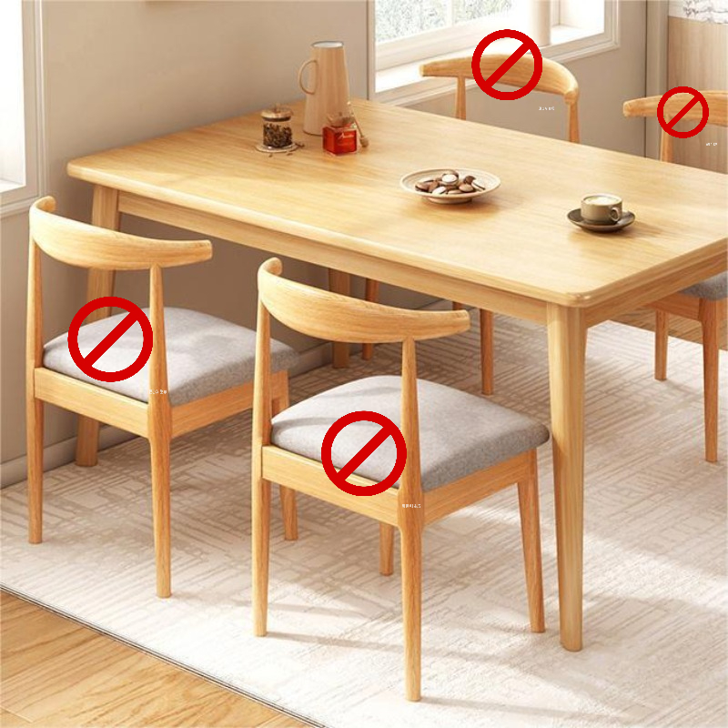 Solid Wood Leg Dining Table fo - огляд і ціна Commercial Kitchen Small Space