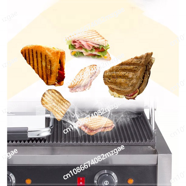Commercial Electric Panini Gri - огляд і ціна Commercial Kitchen Grill