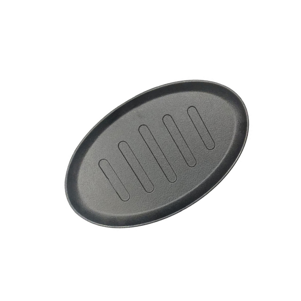 Oval Cast Iron Steak Plate Set - огляд і ціна Teppanyaki Grill Table